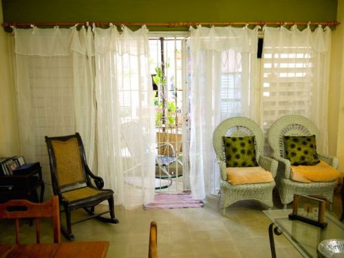 'Living room' Casas particulares are an alternative to hotels in Cuba.